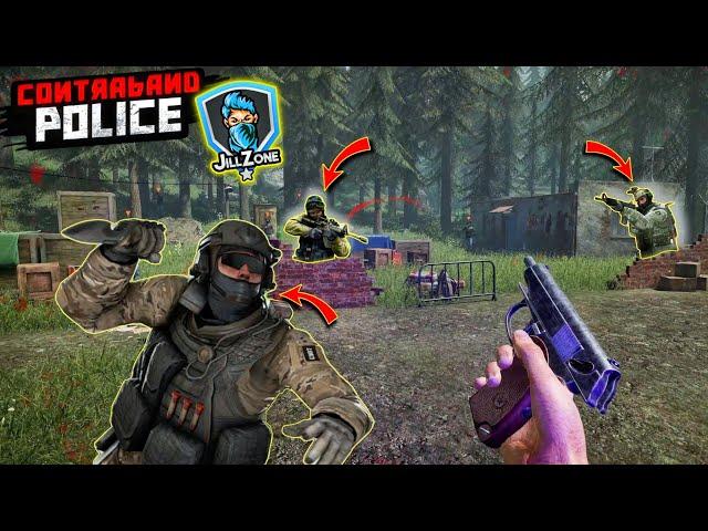 Surviving a Terrorist Attack!  Contraband Police Gameplay || JILL ZONE