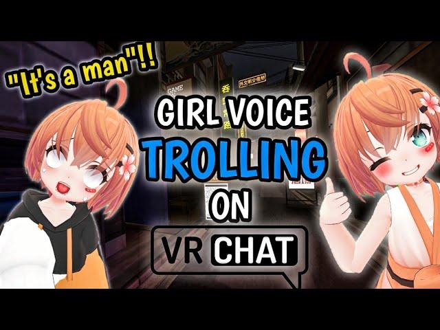 LOLI VOICE TROLLING ON VRCHAT | " KONCHIKUWA "