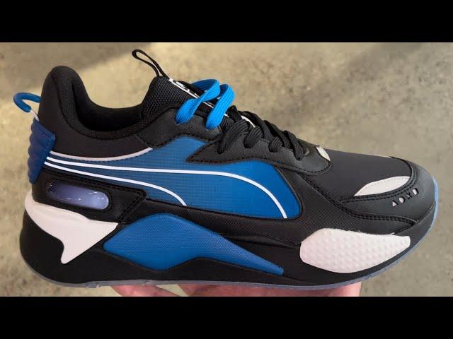 Puma RSX Playstation Black Blue Shoes