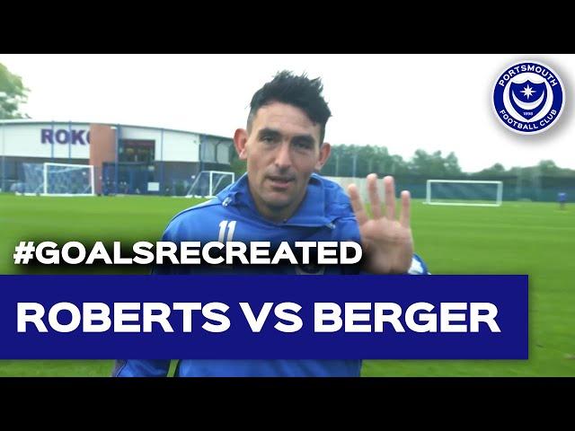 #GoalsRecreated | Can Gary Roberts replicate this Patrik Berger WORLDIE?