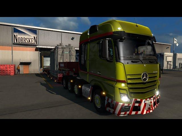 Euro Truck Simulator 2 Обзор нового DLC Heavy Cargo Pack