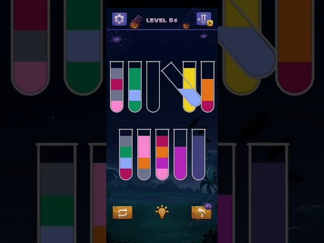 Sort Water Puzzle Level 64 Walkthrough Solution iOS/Android