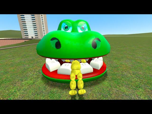 Extreme Crocodile Dentist: Poppy Playtime FNAF Survival in GMOD Garry's Mod