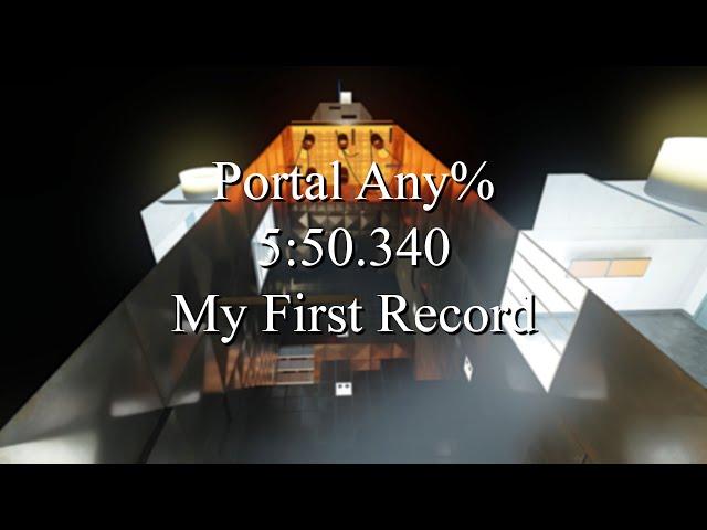 Portal Any% in 5:50.340 [Former World Record]