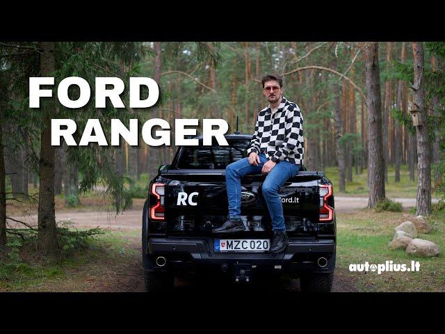 Ford Ranger Raptor: daugiau nei dvi tonas sveriantis bekelės galiūnas