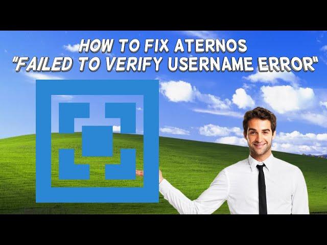 How To Fix Aternos "Failed To Verify Username Error" | Minecraft