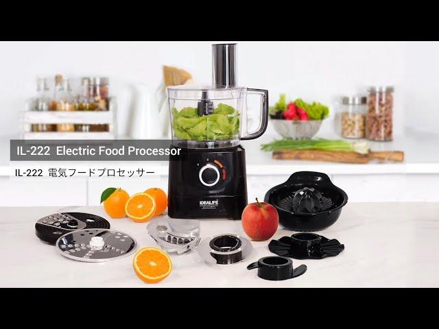 IDEALIFE Food Processor IL-222 (Product Video Catalogue)