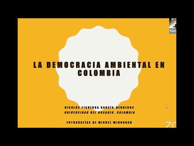 LA DEMOCRACIA AMBIENTAL - NICOLAS FIGUEROA GARCIA HERREROS - 15/07/2022