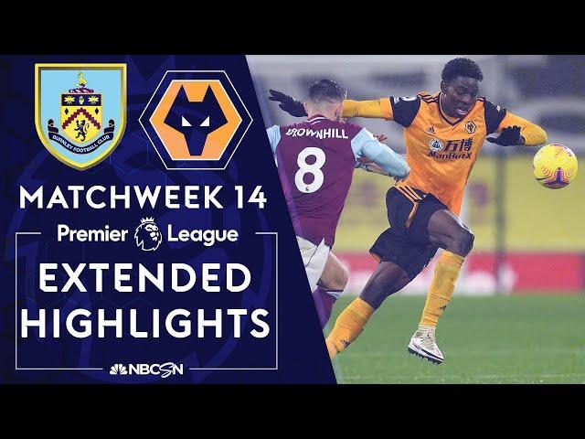 Burnley v. Wolves | PREMIER LEAGUE HIGHLIGHTS | 12/21/2020 | NBC Sports