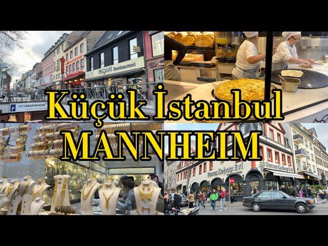 4K-VlogAlmanya’nın Küçük İstanbul’u MANNHEIM Şehrindeyiz!…