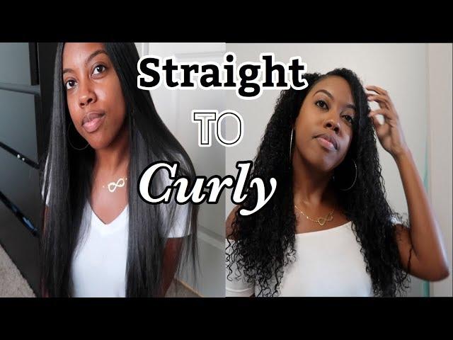 CURLY HAIR ROUTINE | NATURAL HAIR SERIES