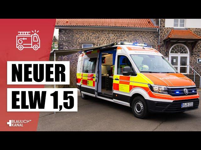 Der neue Einsatzleitwagen im Detail!  - Ein Quantensprung für das DRK