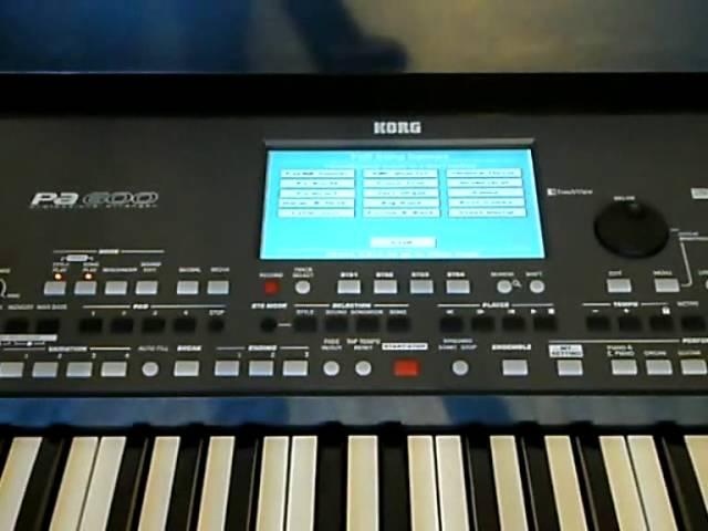 Korg PA600 Pop Rock Demo