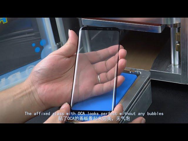 Use RMB-3 OCA Lamination Machine To Repair Samsung Galaxy S8 Plus Edge Screen - How To