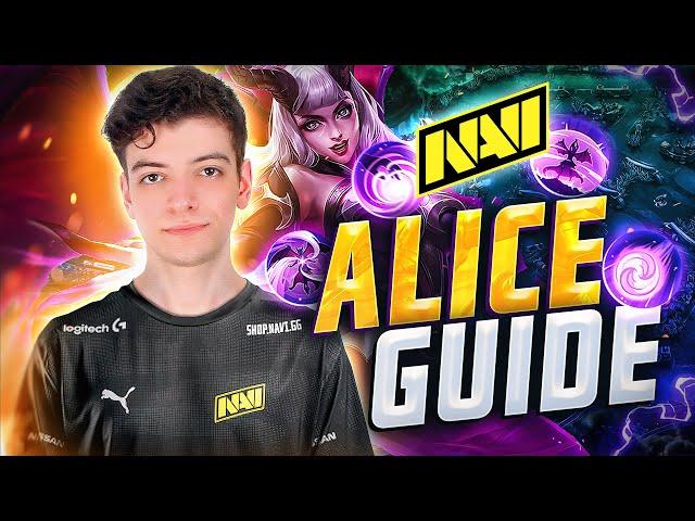 NAVI Nagib - How to Play on Alice (Mobile Legends Guide)