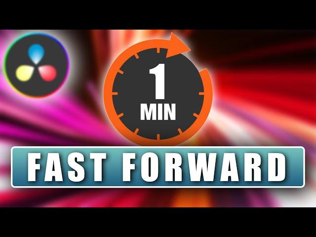 HOW TO Fast Forward Effect | Davinci Resolve 18 Tutorial