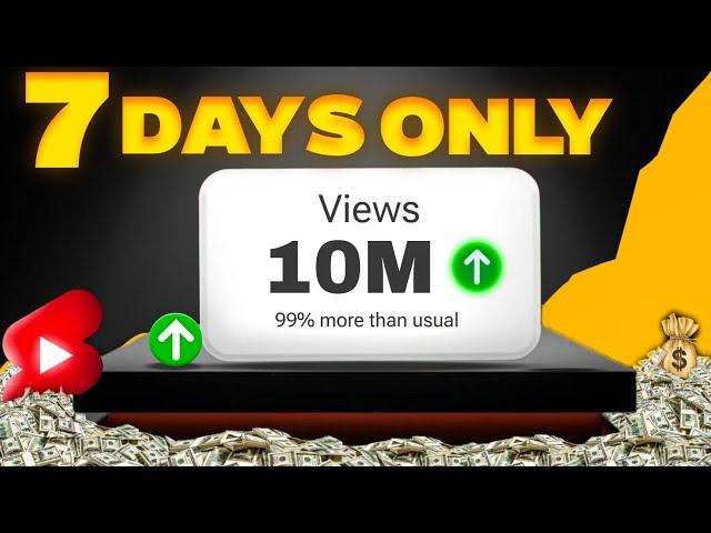 10 Million Views in 7 days | I Tried Shorts Green Screen to Monetize (1k Subs Everyday )