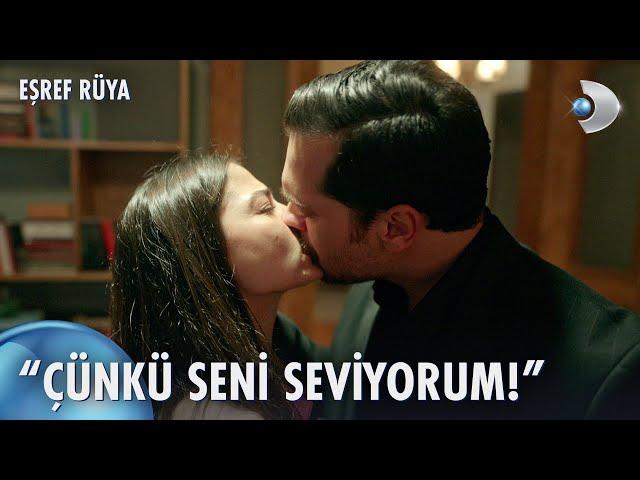 Eşref ile Nisan'ın Aşk Dolu Öpüşmesi: "Seni Seviyorum!" | Eşref Rüya 11. Bölüm @kanald