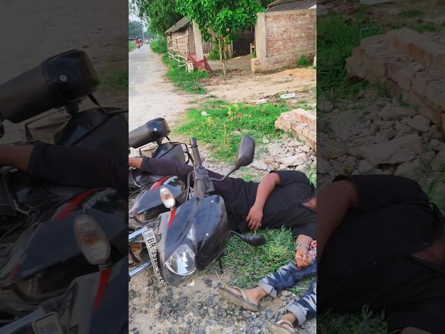 Bike accident  #tiktok #shorts #sad #shortvideo