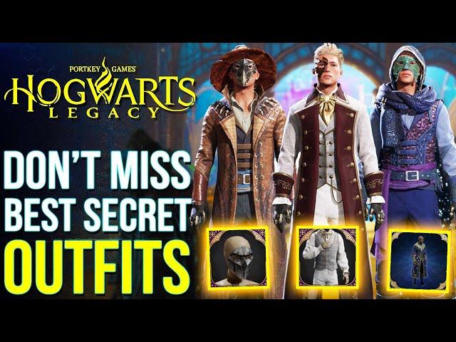 Hogwarts Legacy - Amazing Secret Outfits You Don't Want To Miss! (Hogwarts Legacy Tips & Tricks)