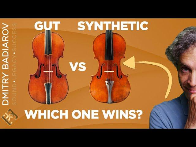 Synthetic Violin Strings VS Gut.