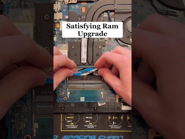 Ram Upgrade ASMR #asmr #shorts #pcgaming #pcrepair #pc