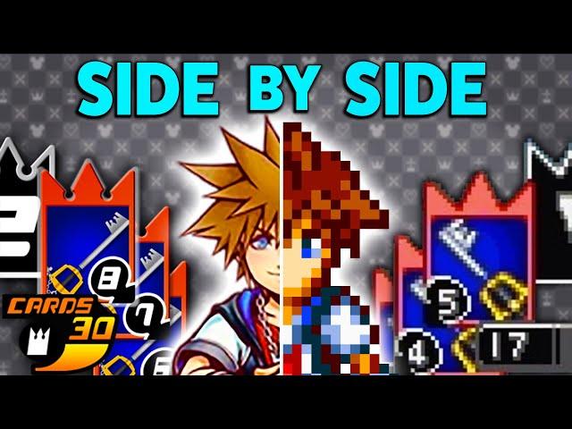 Playing Both Kingdom Hearts Chain of Memories Side By Side