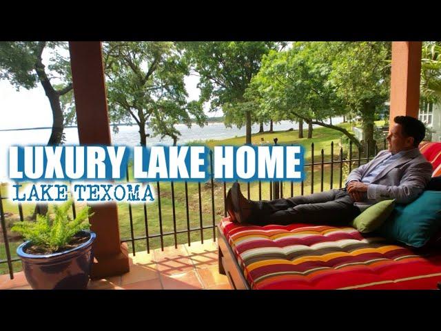 LUXURY LAKE TEXOMA LAKEFRONT HOME