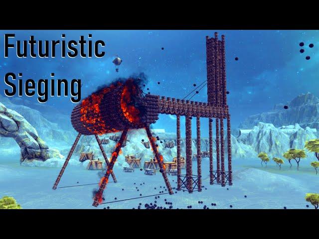 Making a Minigun in Besiege