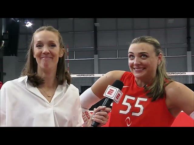 Ci Michel Post Game Interview: Ali Bastianelli