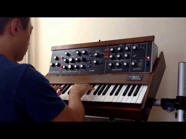 Superstition Riff on Minimoog Model D