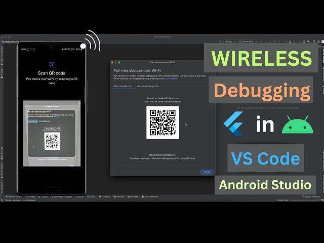 Wireless Debugging setup is Easy - Debug / Run flutter app wirelessly in your smartphone