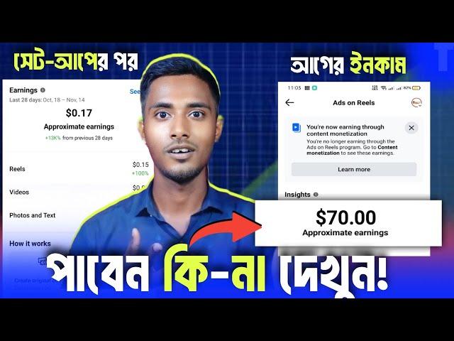 Content Monetization পেলে  Ads on reels এর ডলার পাবেন কি-না! | Content Monetization earning explain