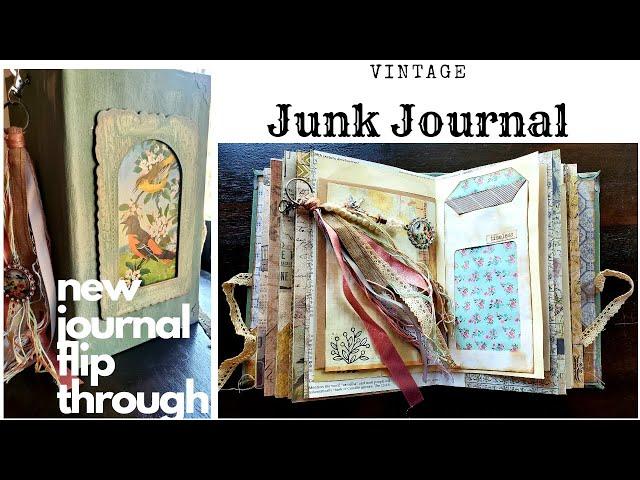 VINTAGE THEME JUNK JOURNAL | + EPHEMERA BOOK