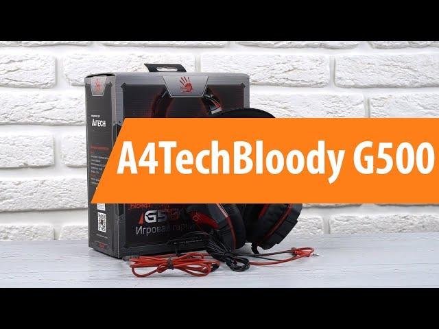 Распаковка A4TechBloody G500 / Unboxing  A4TechBloody G500