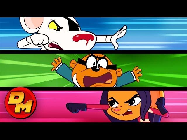 Danger Mouse VS Jeopardy Mouse In The QUARK GAMES | Danger Mouse