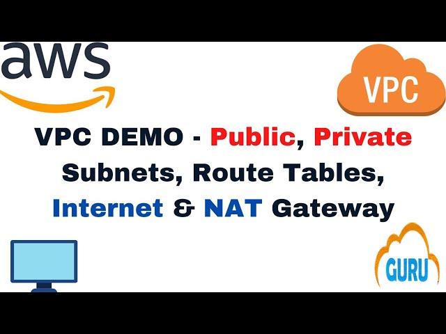 AWS VPC (Virtual Private Cloud) Tutorial | Public, Private subnets, IGW, NAT Gateway Demo
