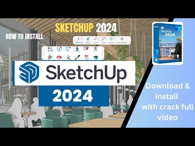 SketchUp Pro 2024 Full download  video FREE || Windows 10 & 11 Guide || #sketchupcrack