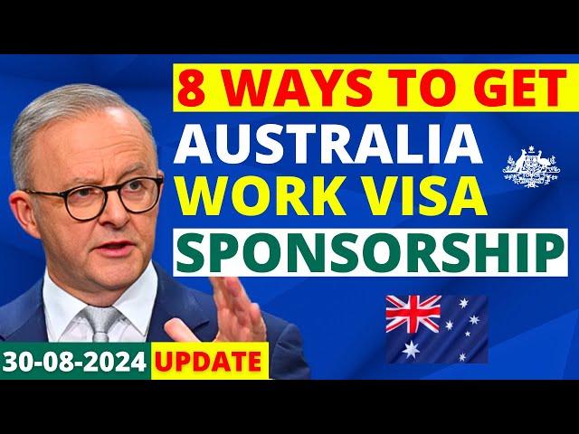 Australia Visa Sponsorship: 8 Ways to Find Employers | Australia Sponsored Work Visa