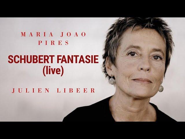 Maria João Pires & Julien Libeer play Schubert Fantasy in F minor, op. 103 (live)