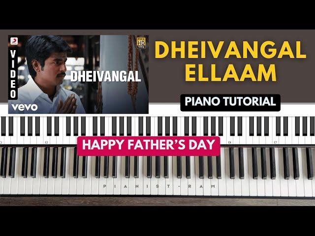 Dheivangal Ellaam | Father's day | Piano Tutorial