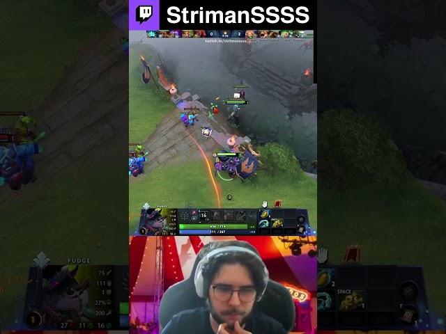 ПРОТИВ ТЕБЯ ТАКОЙ ПУДЖ В МИДУ - ТВОИ ДЕЙСТВИЯ? #strimans #strimanssss #dota #pudge #пудж #стриманс