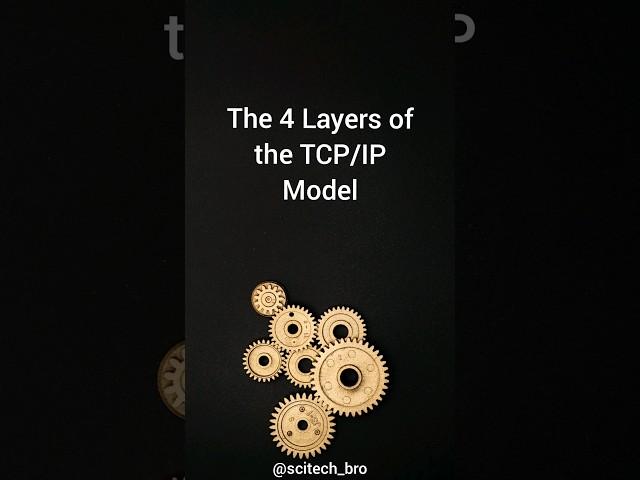 The 4 layers of the TCP/IP Model