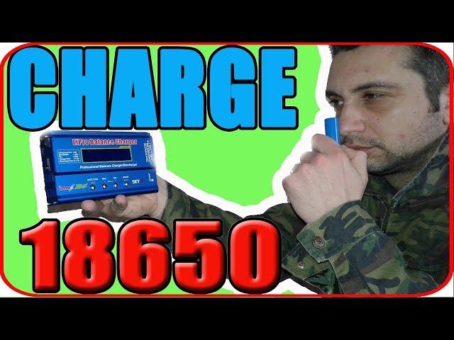 How to charge li-ion battery pack using IMAX b6 18650 lipo charger