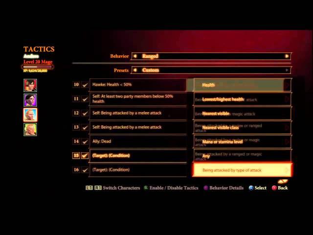 Dragon Age 2: Tactics Guide