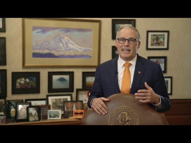 Washington Gov. Jay Inslee's 2021 inaugural address