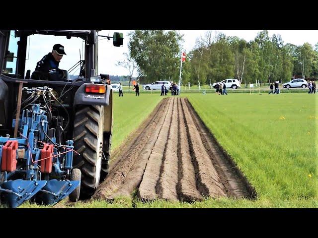 Extreme Ploughing Skills  - Danish Ploughing