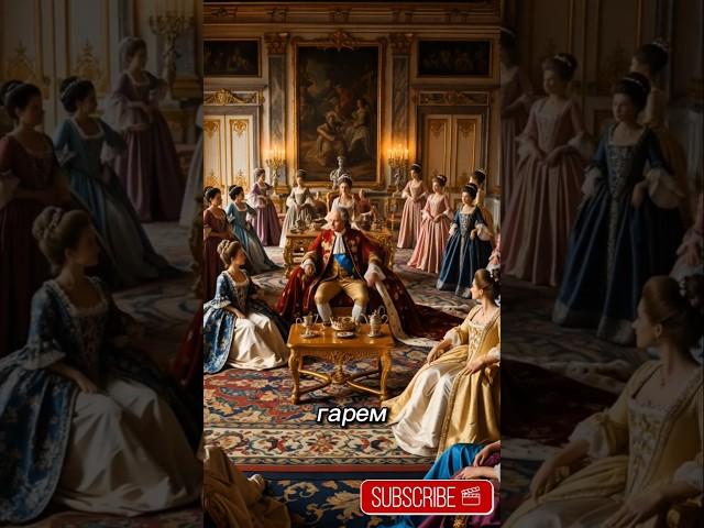 За кулисами Версаля: Людовик XV и женщины, вершившие судьбу Франции #история #франция #людовик15 #ai