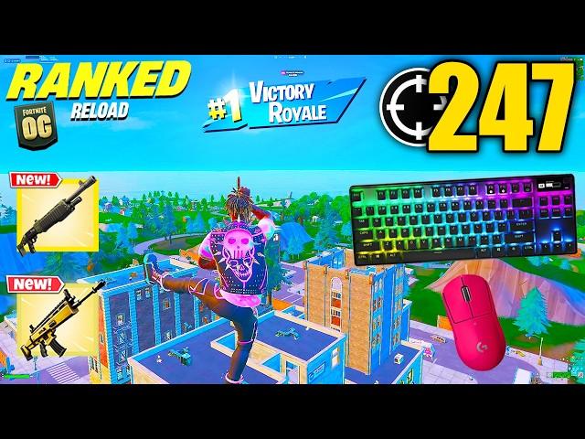 Apex Pro TKL ASMR  247 Kills Ranked Reload  Satisfying Keyboard OG Fortnite Reload 540 FPS 4K