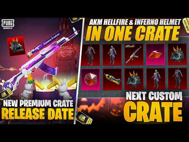 New Premium Crate is Here | Release Date |Inferno Helmet Release Date |PUBGM